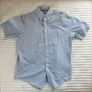 Croft & Barrow Blue and White Striped Shirt